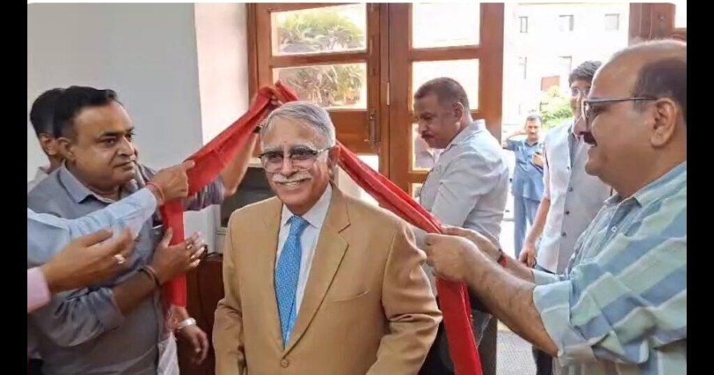 justice sanjay karol in suprme court press lounge